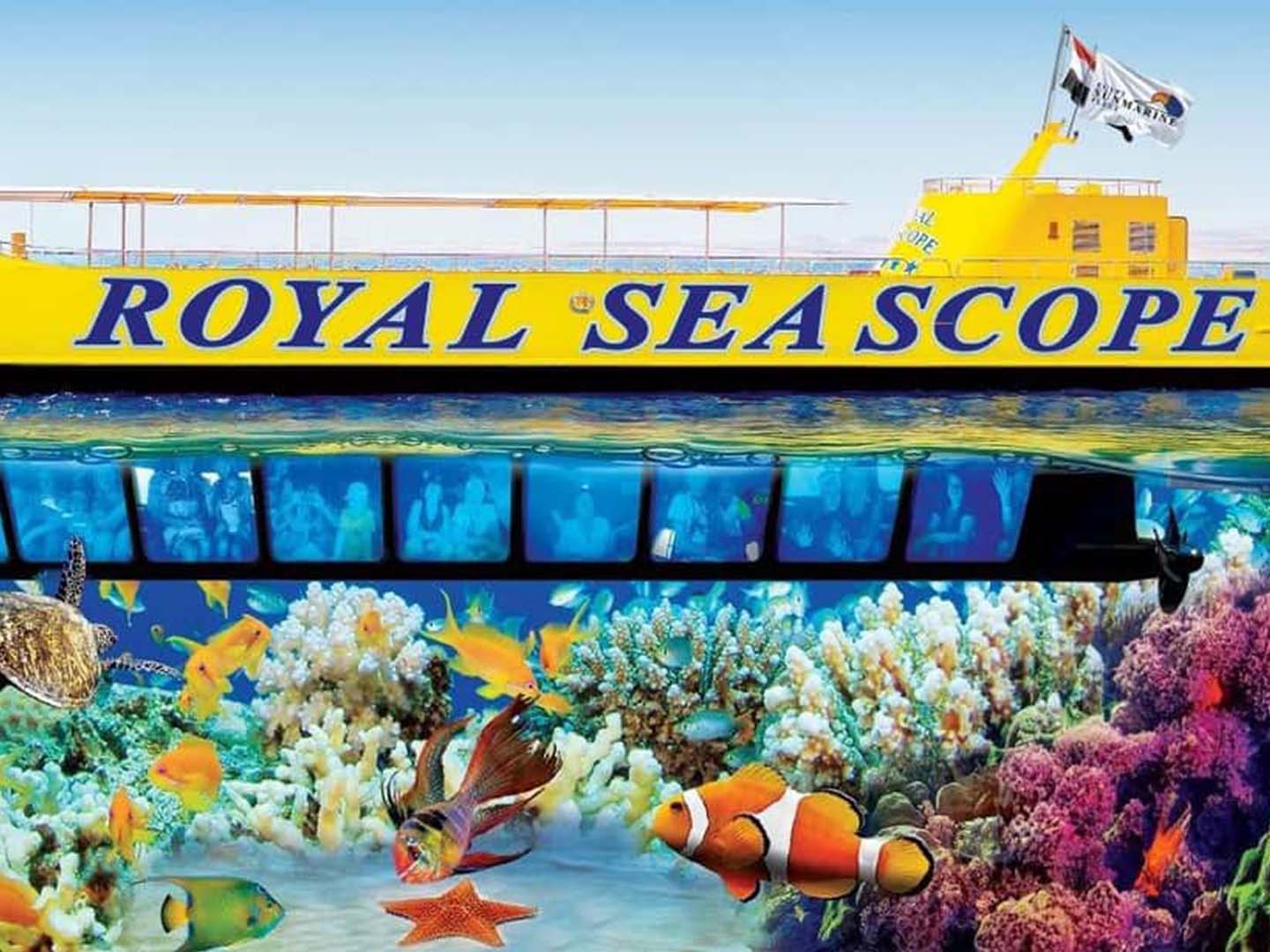 Łódź pół podwodna Wycieczki Hurghada